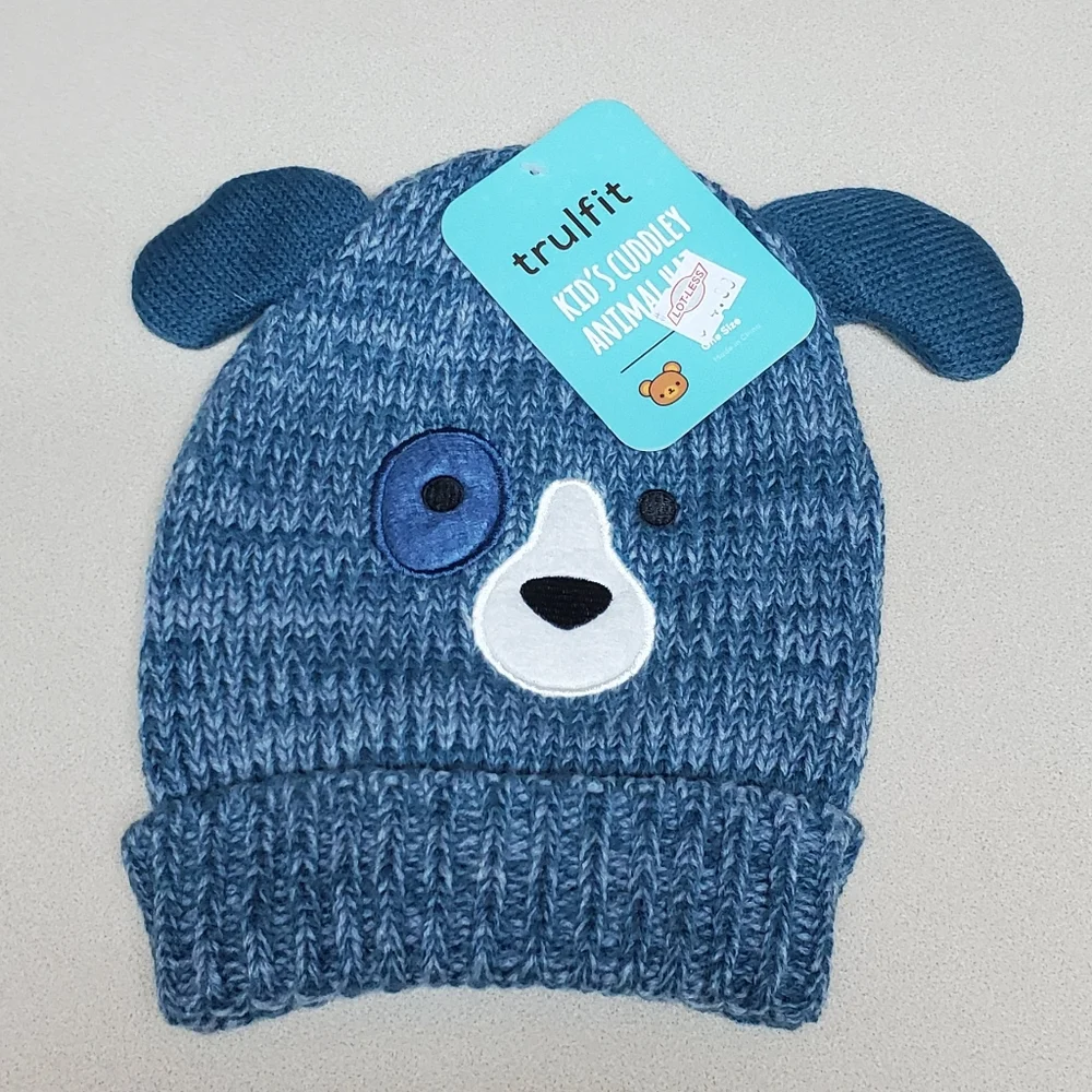 NWT kids animal hat